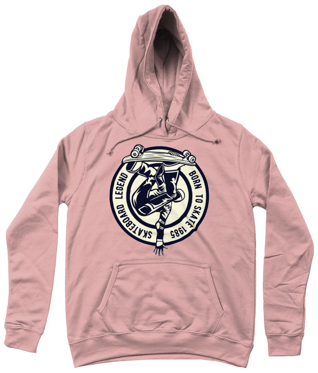 Skateboard Legend - AWDis Girlie College Hoodie