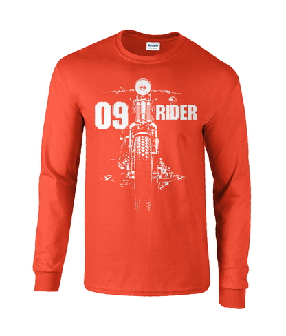 09 Rider - T-shirt à manches longues en coton ultra