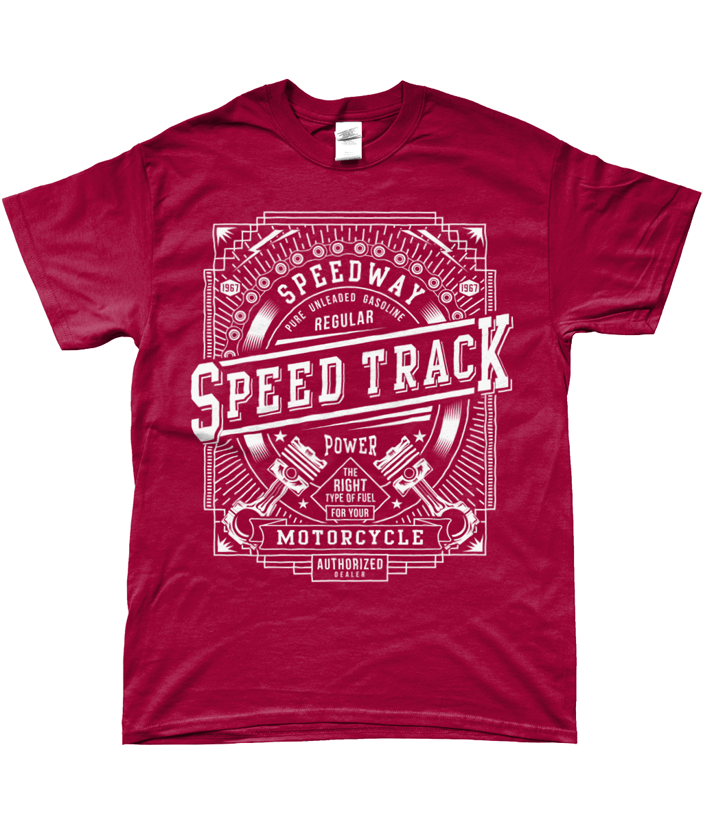 Speed Track - SoftStyle Ringspun T-Shirt