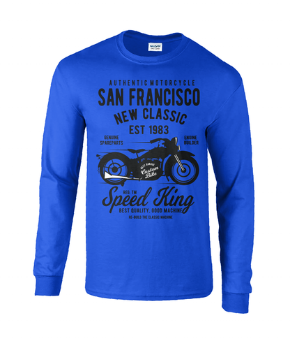 San Francisco Motorcycle - Ultra Cotton Long Sleeve T-Shirt