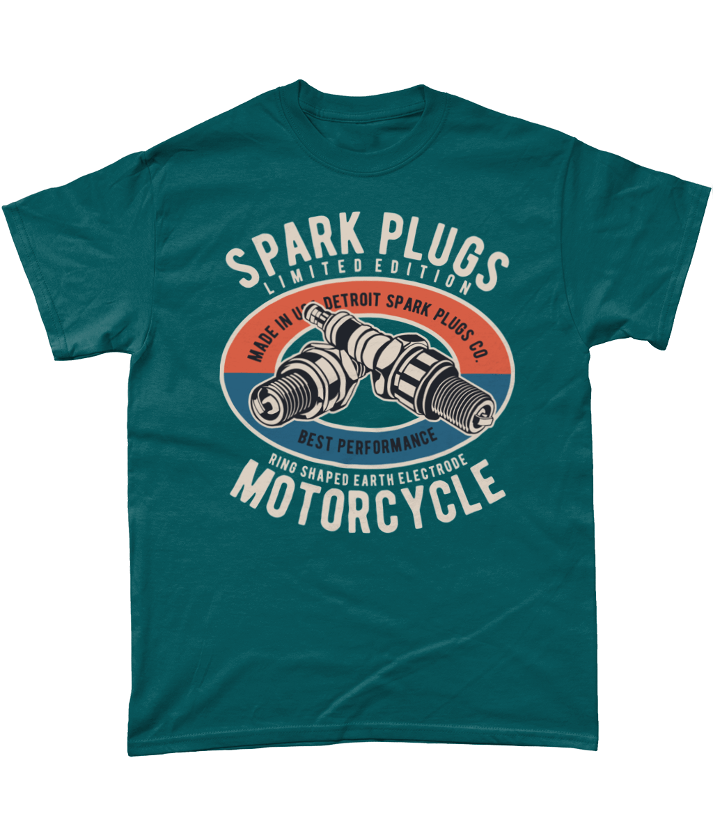 Spark Plugs – Gildan Heavy Cotton T-Shirt - Vitesse T-Shirts UK