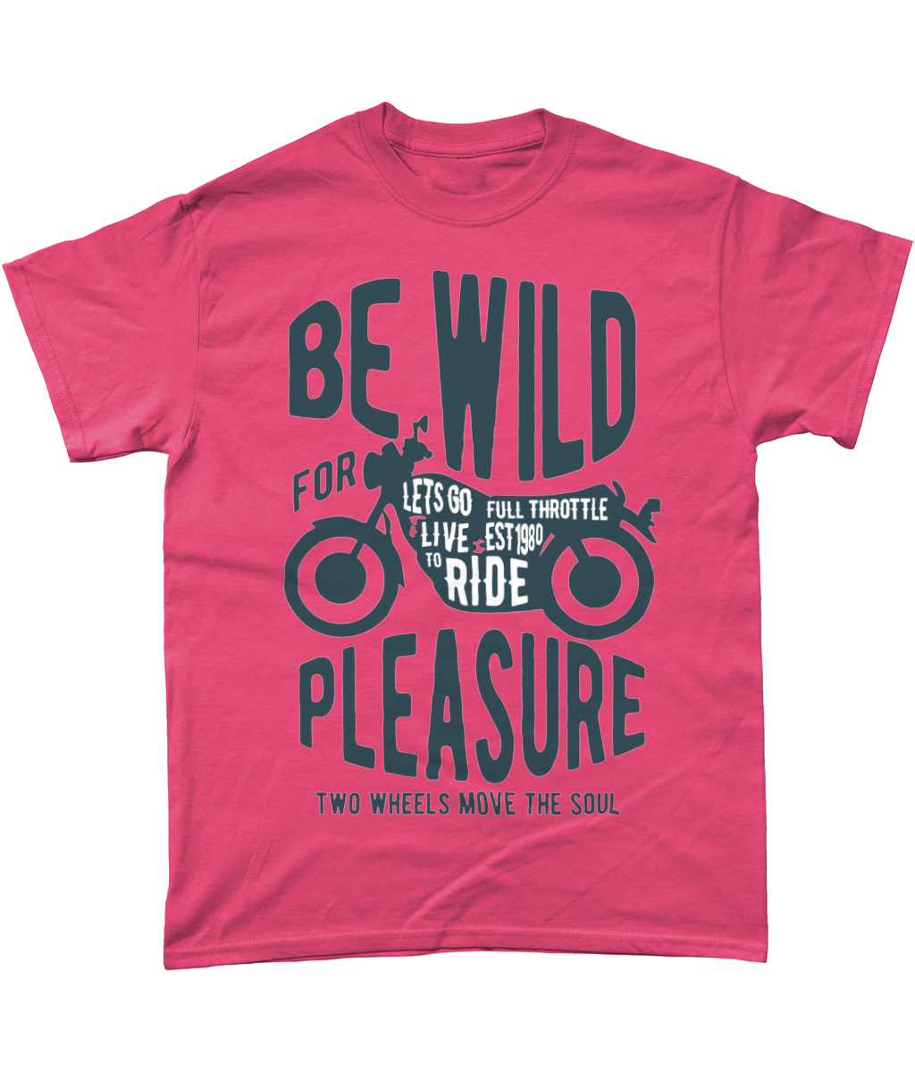 Be Wild - Gildan Heavy Cotton T-Shirt - Vitesse T-Shirts UK