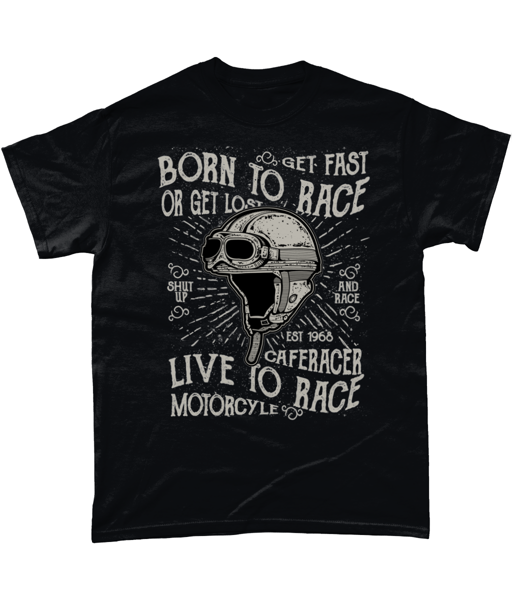 Born To Race - Heavy Cotton T-Shirt