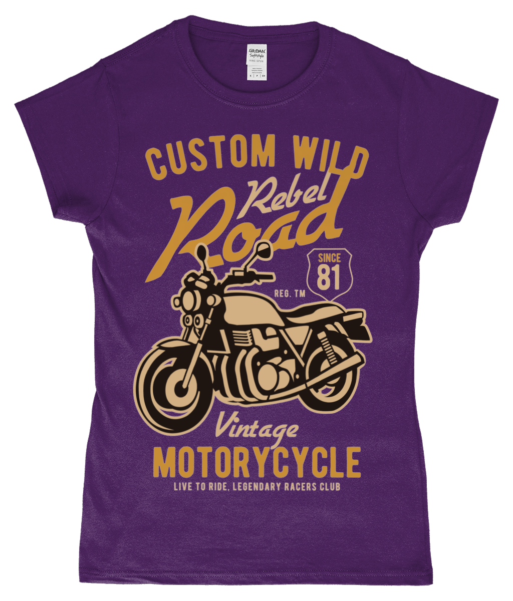 Custom Wild - Gildan SoftStyle® Ladies Fitted Ringspun T-Shirt