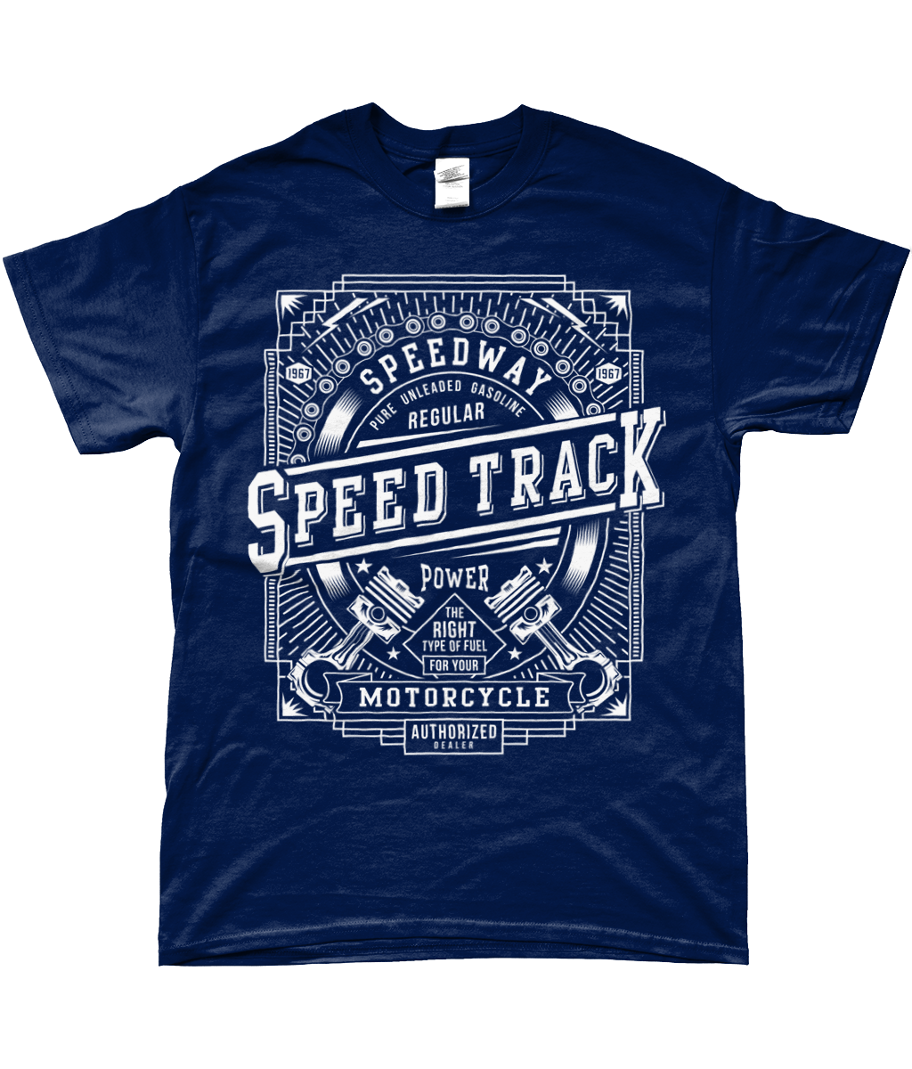 Speed ​​Track - T-shirt filé à anneaux SoftStyle