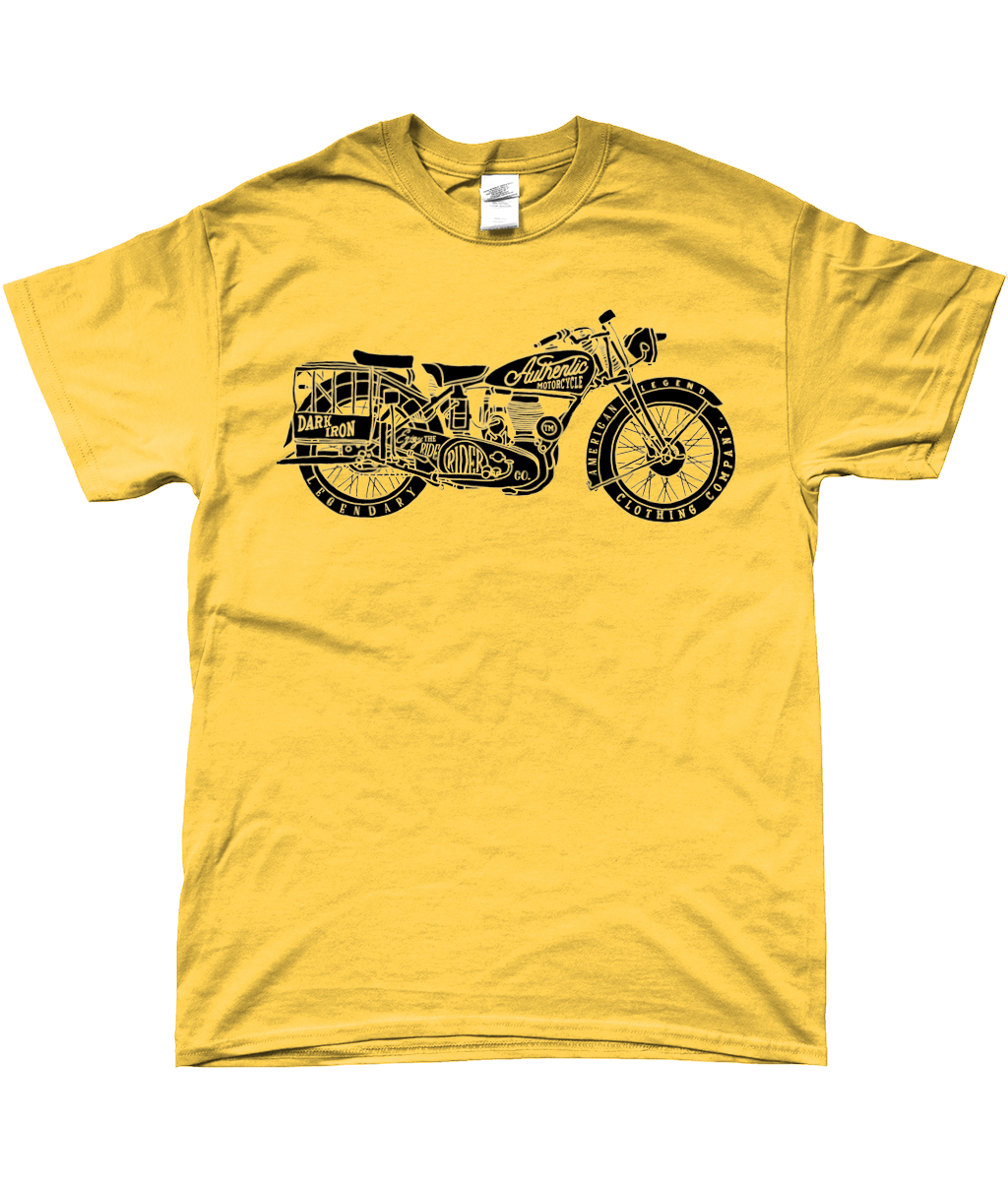 Enjoy The Ride - Black - Ringspun T-Shirt