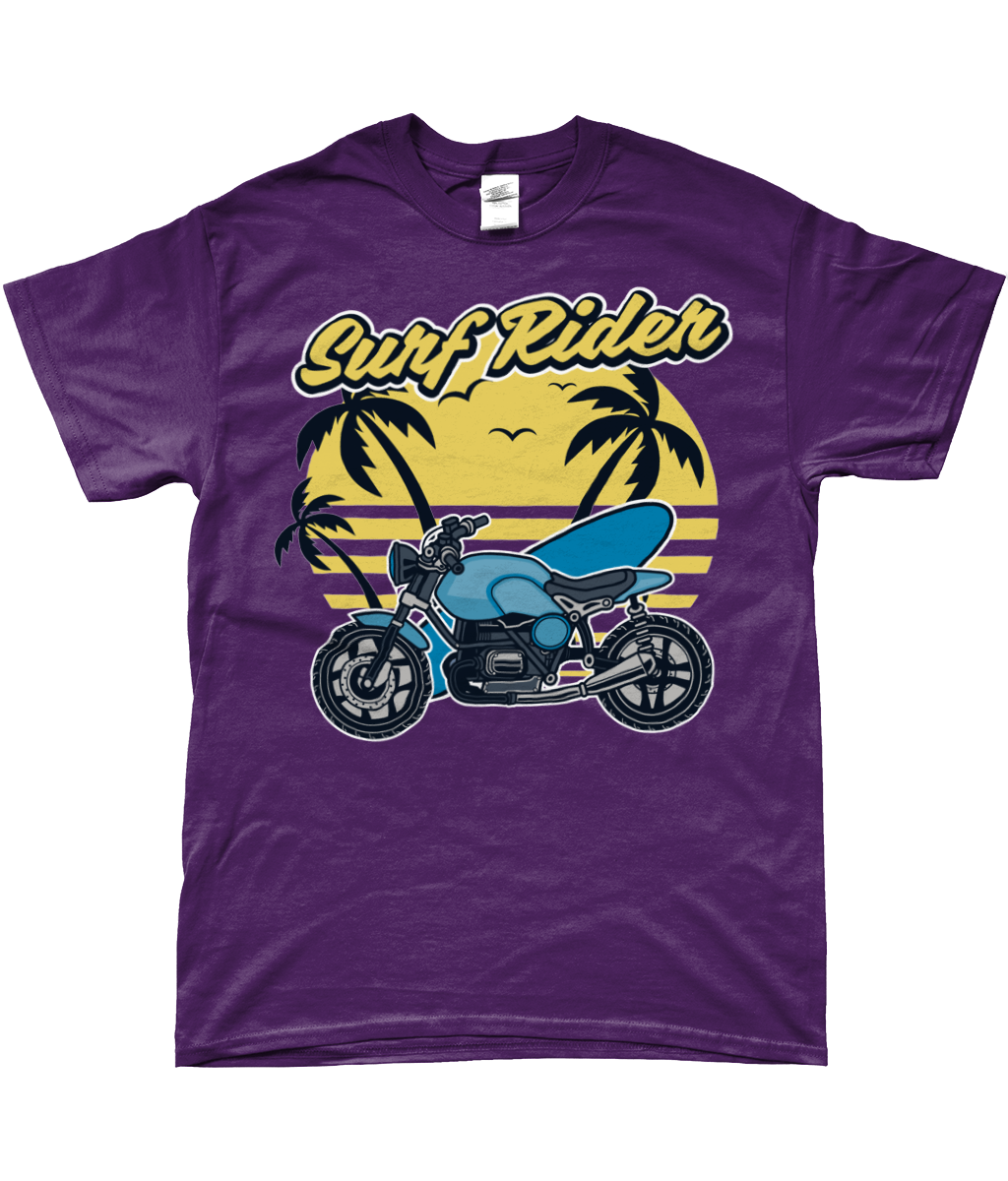 Surf Rider - T-shirt Gildan SoftStyle® filé à l'anneau