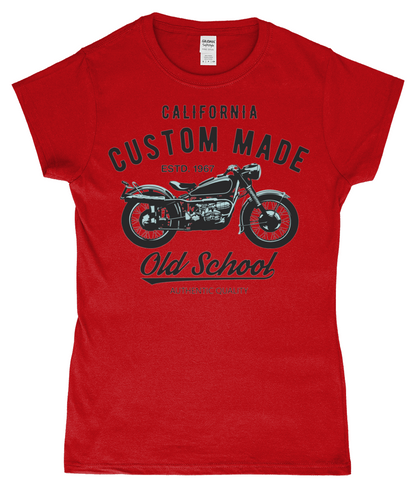 Custom Made - Gildan SoftStyle® Ladies Fitted Ringspun T-Shirt - Vitesse T-Shirts UK