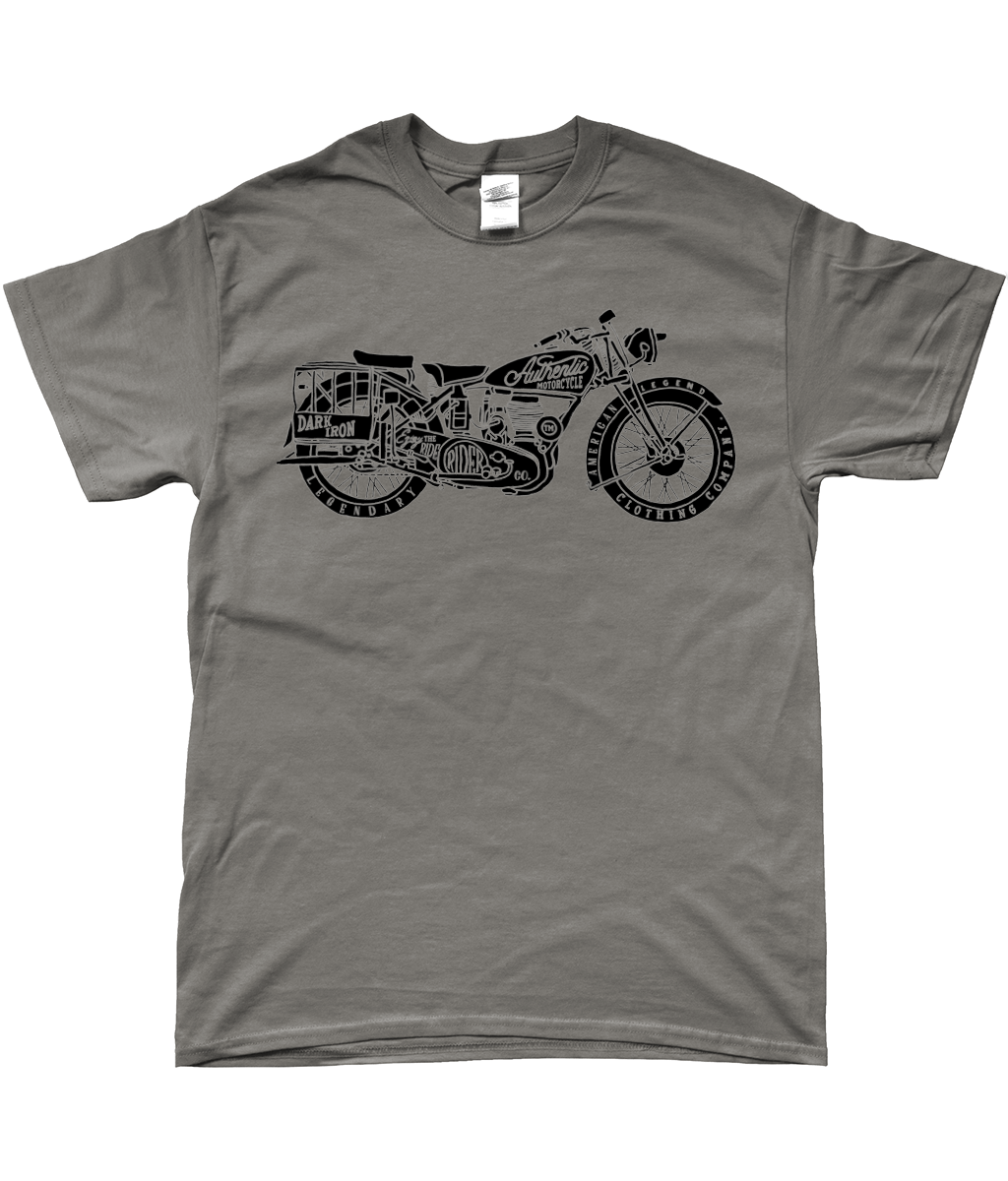 Enjoy The Ride - Schwarz - Ringgesponnenes T-Shirt