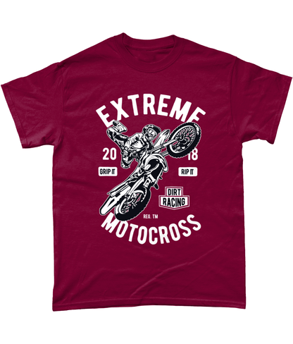 Extreme Motocross – Gildan Heavy Cotton T-Shirt - Vitesse T-Shirts UK