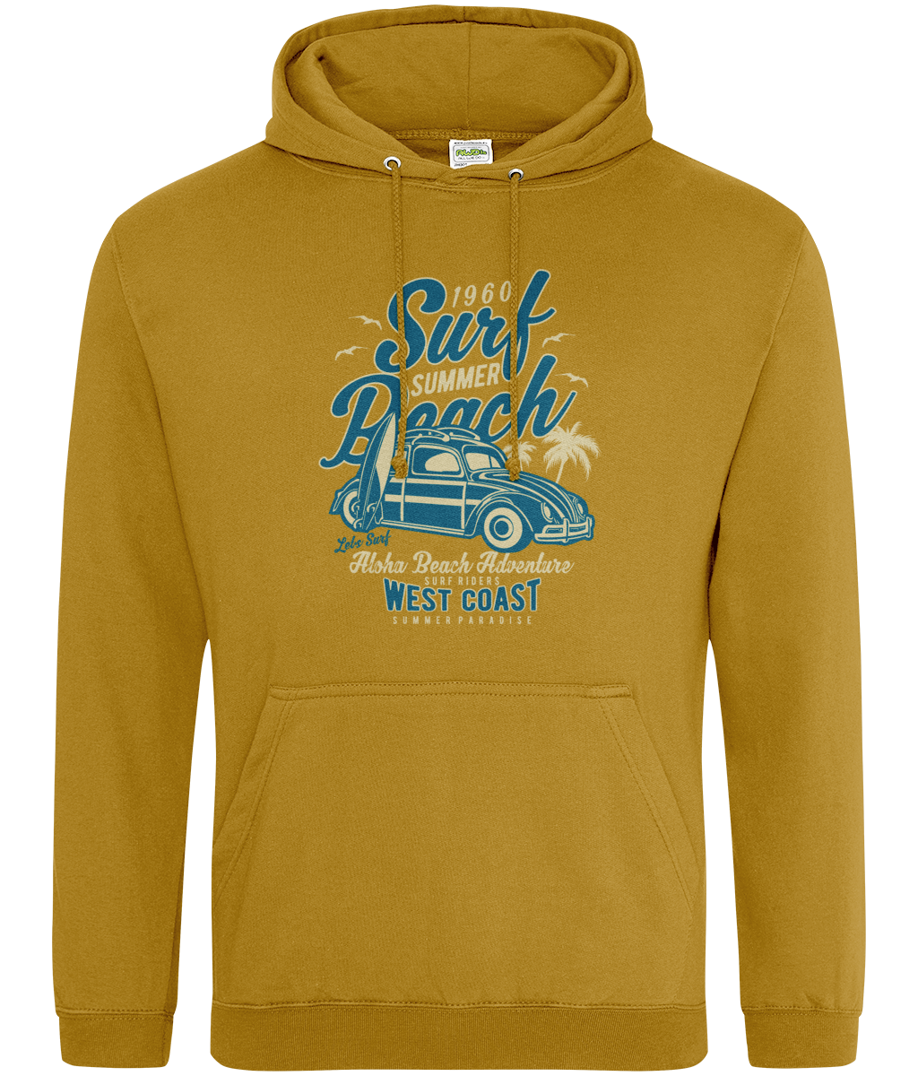 Surf Beach - AWDis College Hoodie