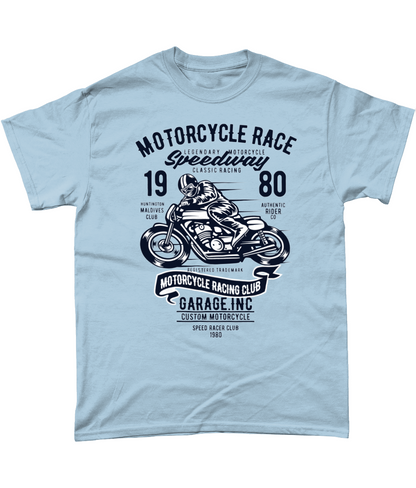 Motorradrennen - Gildan Heavy Cotton T-Shirt