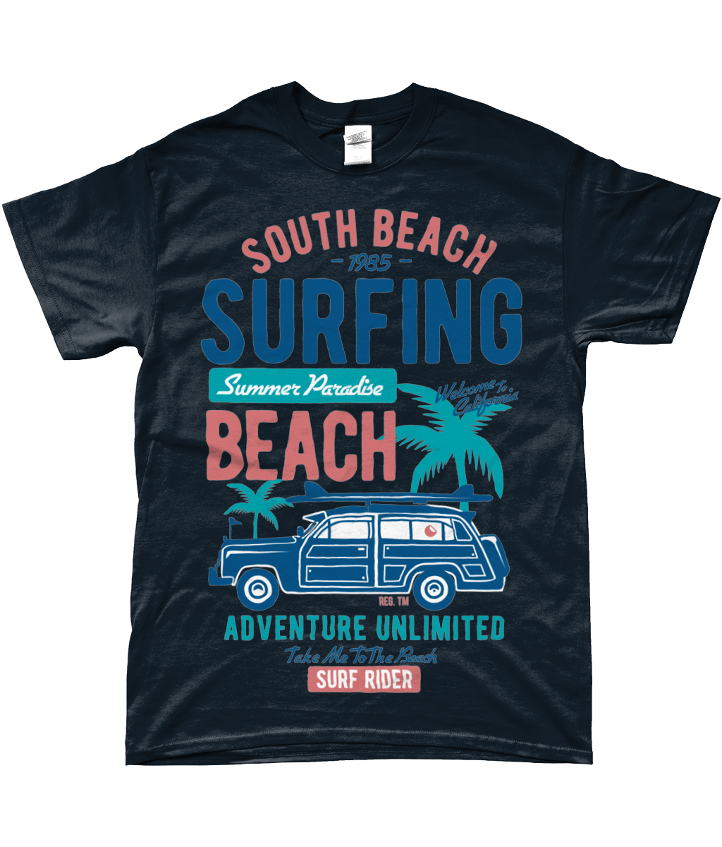 South Beach v2 - T-shirt filé à anneaux SoftStyle