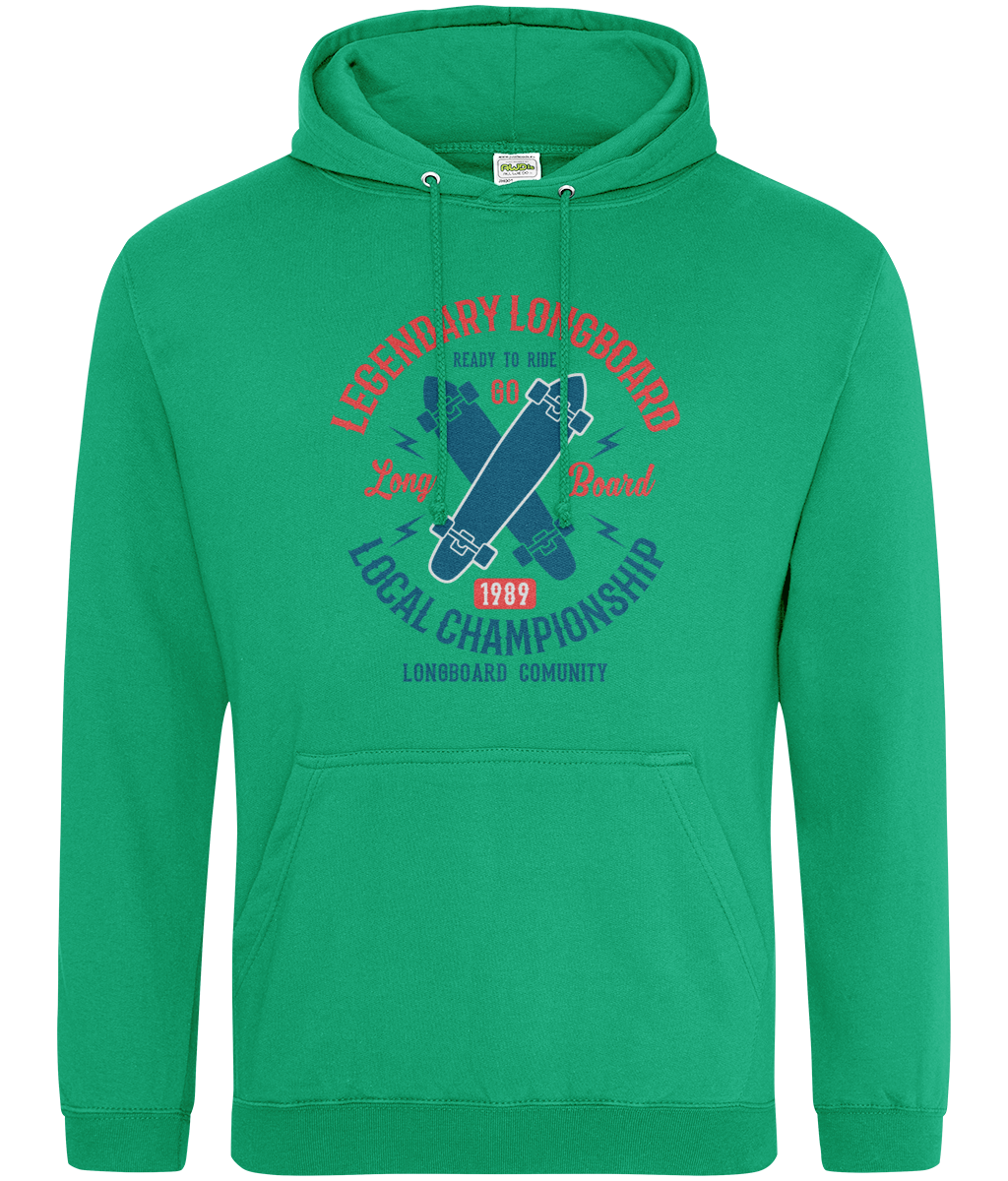 Legendary Longboard - AWDis College Hoodie