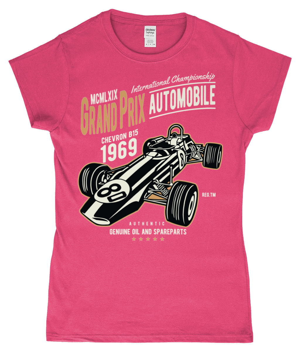 Grand Prix - SoftStyle Ladies Fitted Ringspun T-Shirt