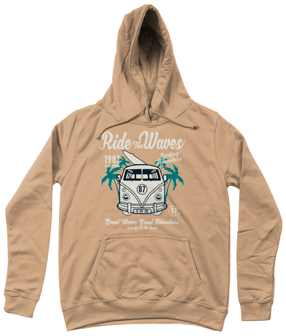 Ride The Waves – AWDis Girlie College Hoodie