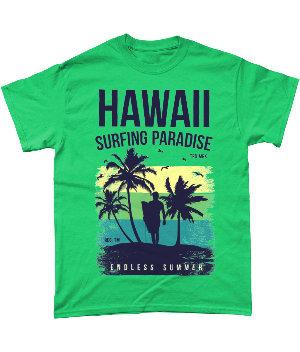 Hawaii Endless Summer – Gildan Heavy Cotton T-Shirt - Vitesse T-Shirts UK