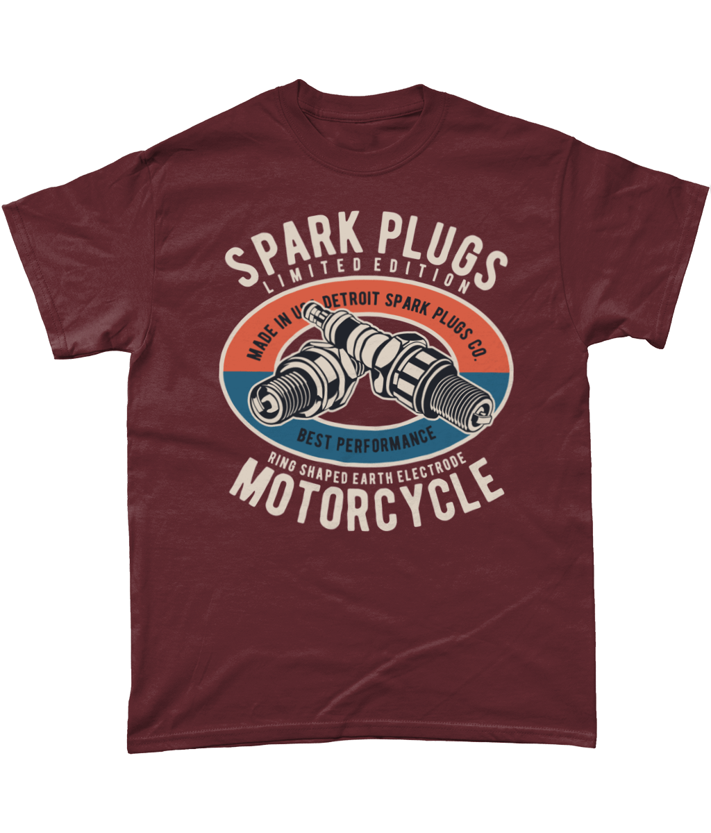 Spark Plugs – Gildan Heavy Cotton T-Shirt - Vitesse T-Shirts UK