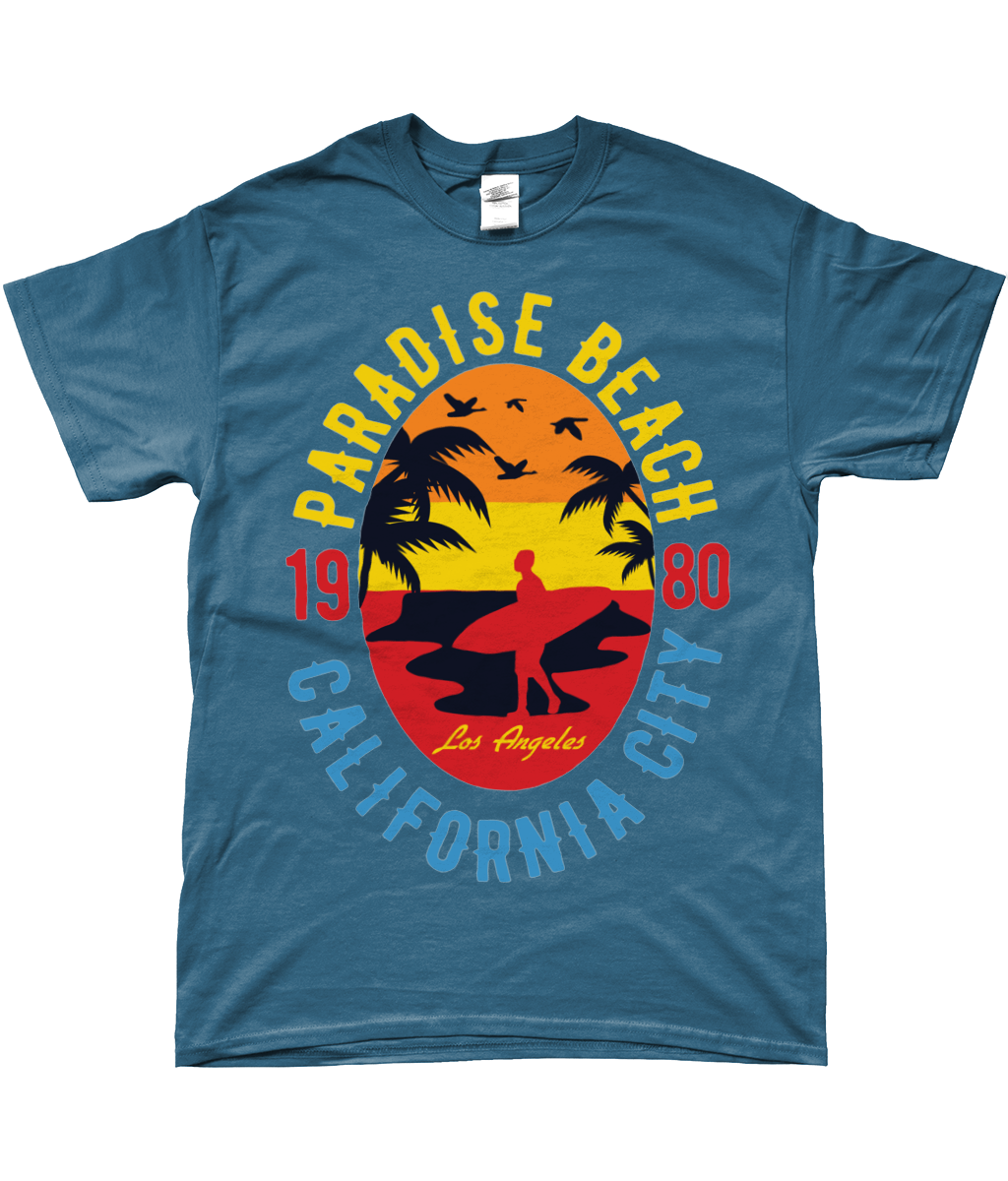 Sunshine Paradise - SoftStyle Ringspun T-Shirt