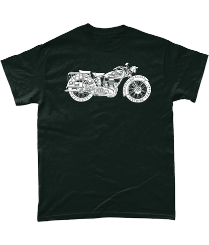 Enjoy The Ride - White - Gildan Heavy Cotton T-Shirt - Vitesse T-Shirts UK