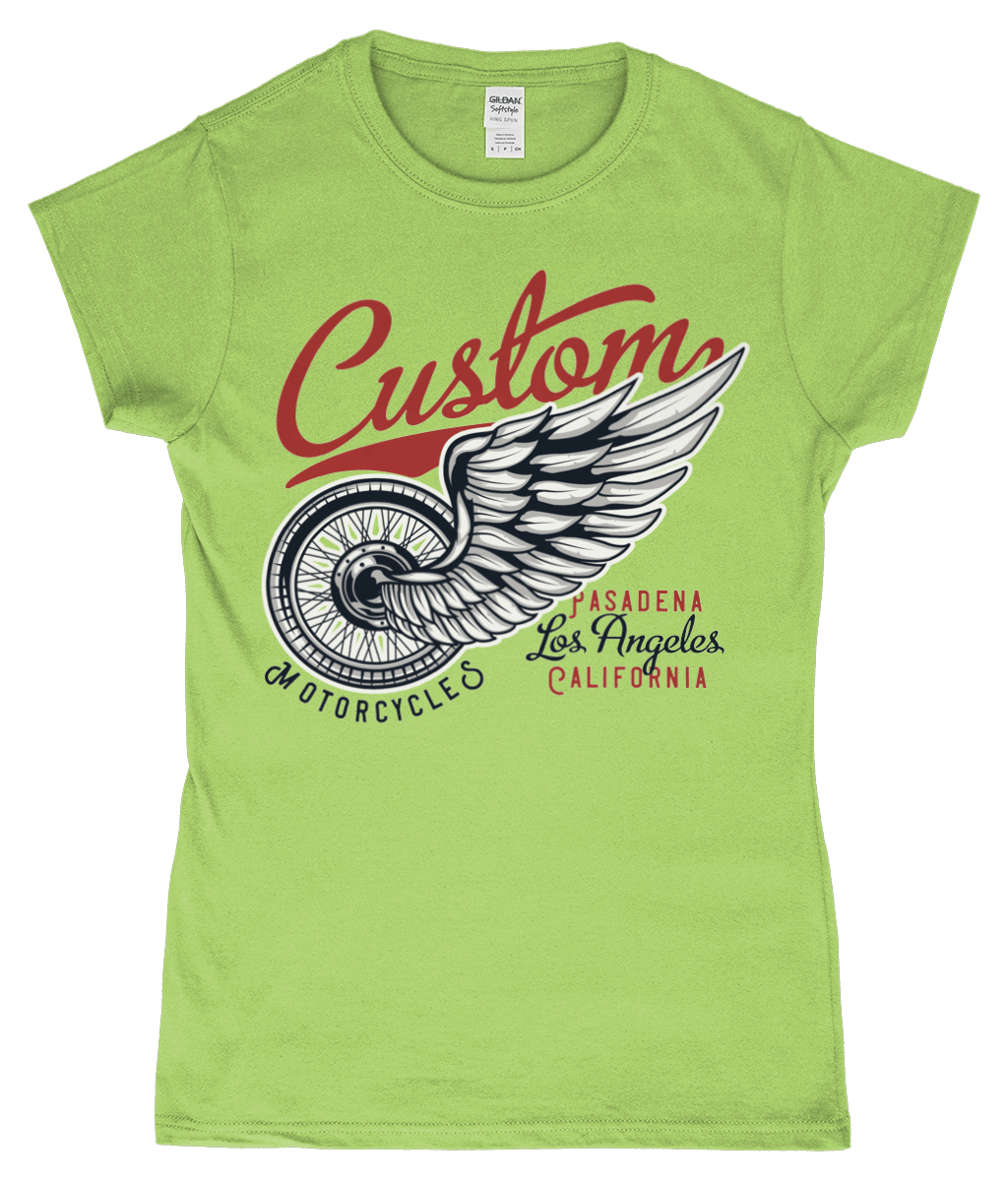 Custom – Gildan SoftStyle® Ladies Fitted Ringspun T-Shirt - Vitesse T-Shirts UK