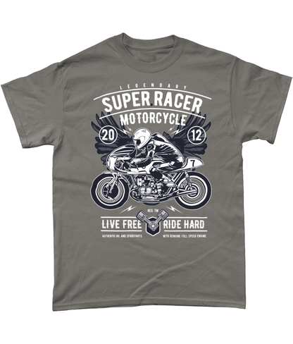 Super Racer – Gildan Heavy Cotton T-Shirt - Vitesse T-Shirts UK