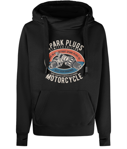 Spark Plugs - AWDis Cross Neck Hoodie