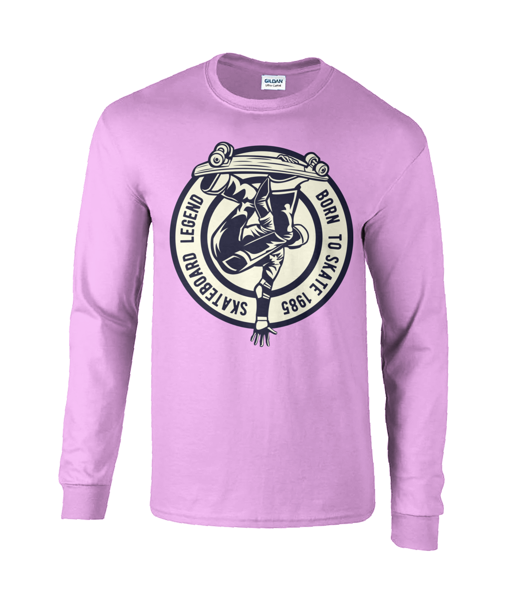 Skateboard Legend - Ultra Cotton® Long Sleeve T-Shirt