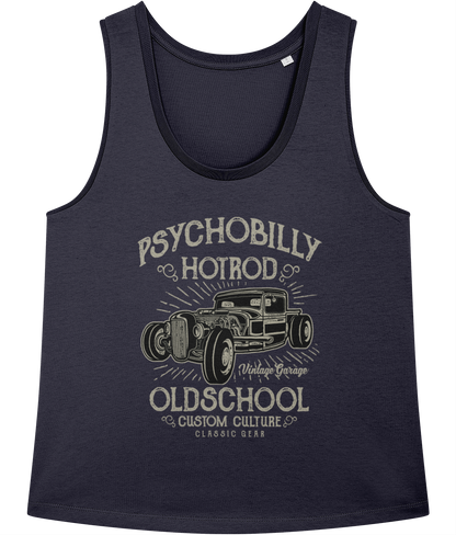 Psychobilly Hotrod - Stella Minter Ladies vest - Vitesse T-Shirts UK