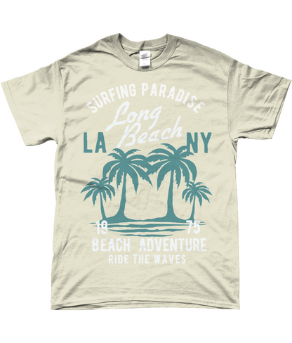 Beach Adventure - Gildan SoftStyle® Ringspun T-Shirt