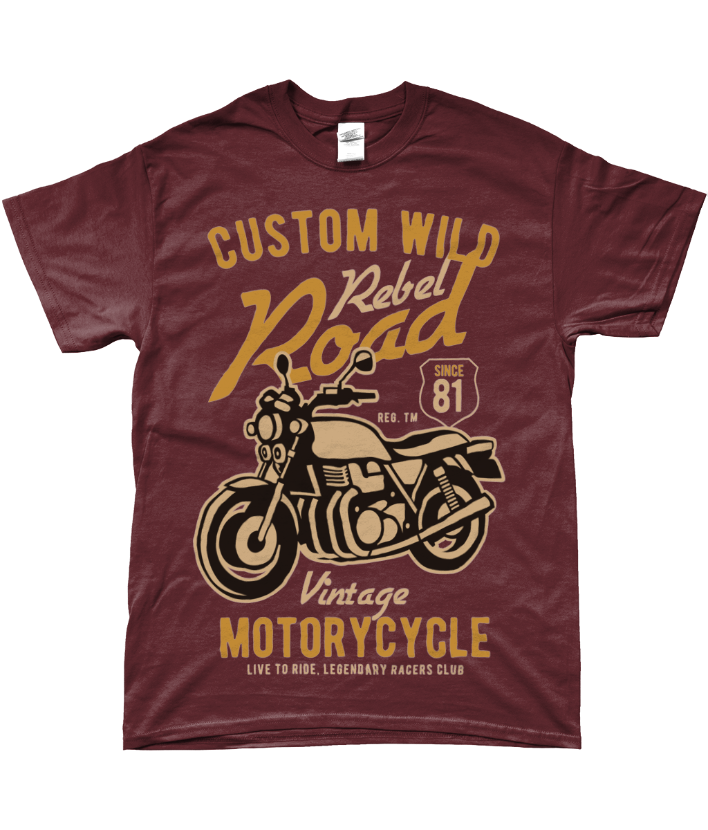 T-shirt Gildan SoftStyle® Ringspun personnalisé Wild