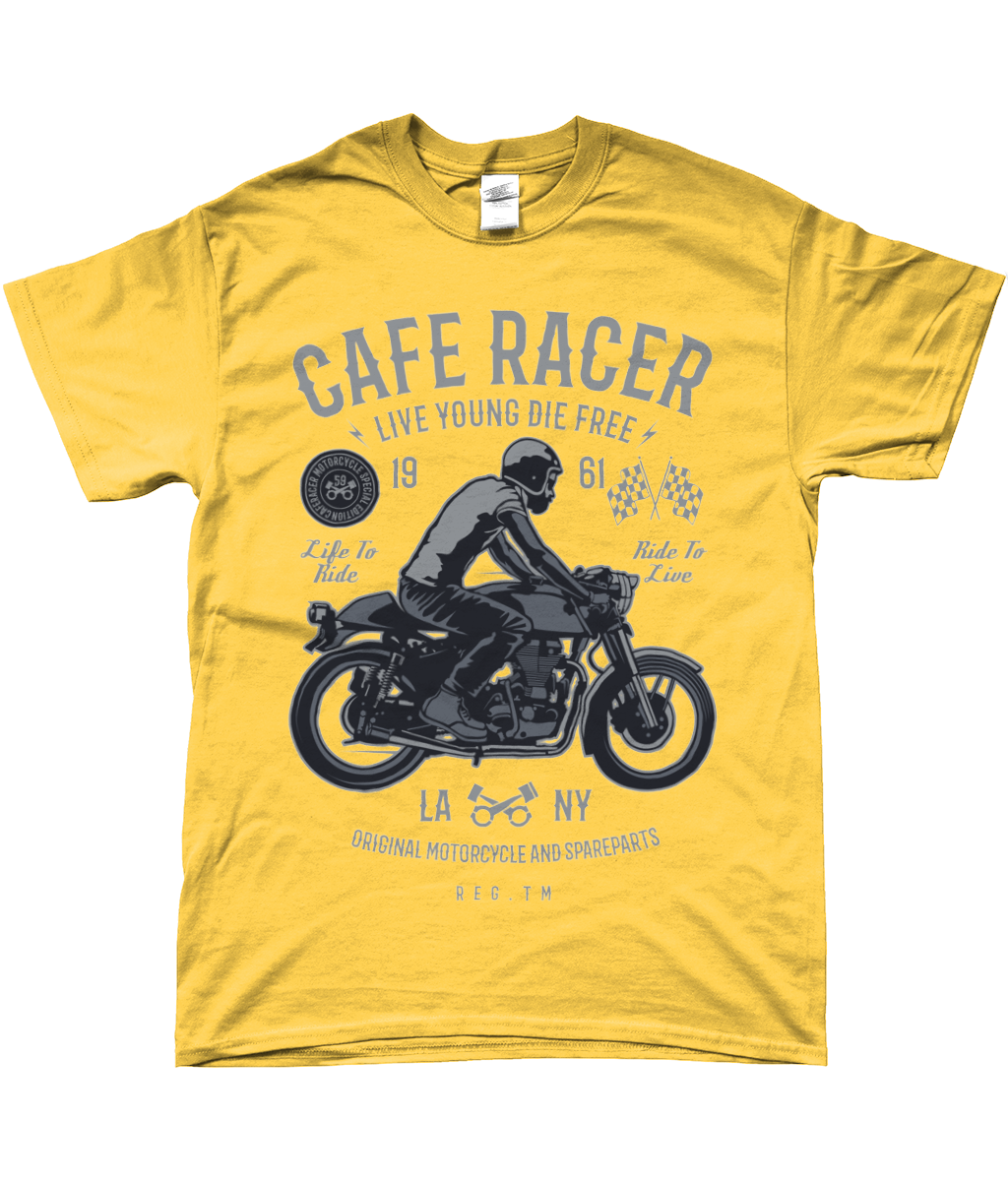 Cafe Racer v3 - Gildan SoftStyle® Ringspun T-Shirt