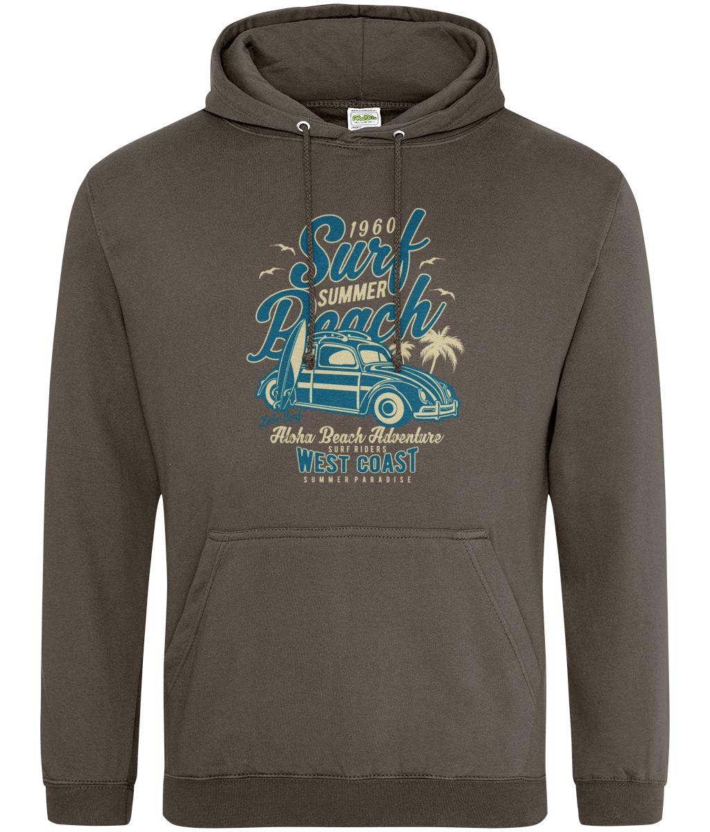 Surf Beach - AWDis College Hoodie