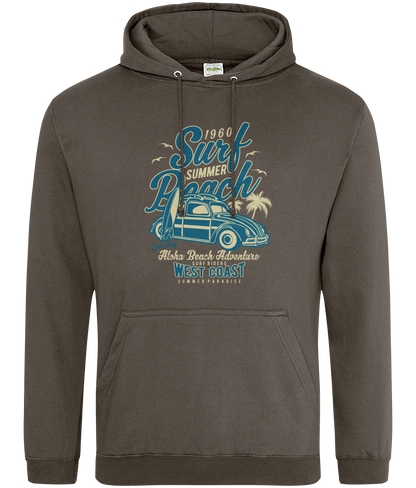 Surf Beach - AWDis College Hoodie