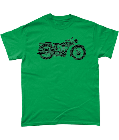 Enjoy The Ride - Black - Gildan Heavy Cotton T-Shirt