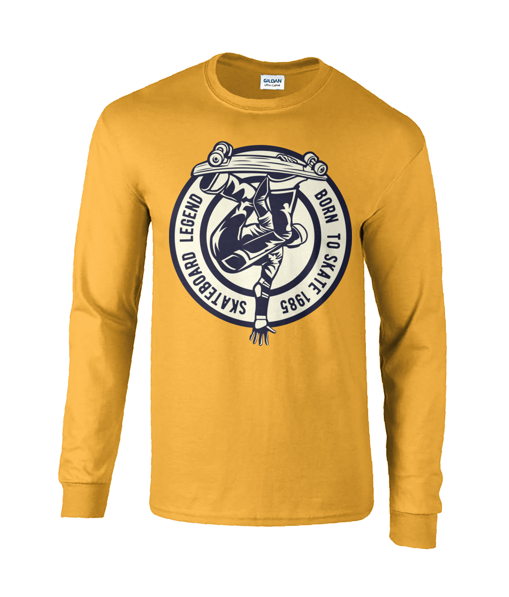 Skateboard Legend - Ultra Cotton® Long Sleeve T-Shirt