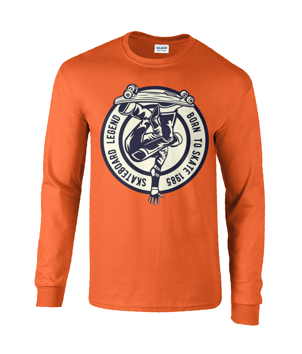 Skateboard Legend - Ultra Cotton® Long Sleeve T-Shirt