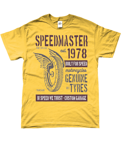 Speed ​​Master - T-shirt Gildan SoftStyle® en fil filé à l'anneau