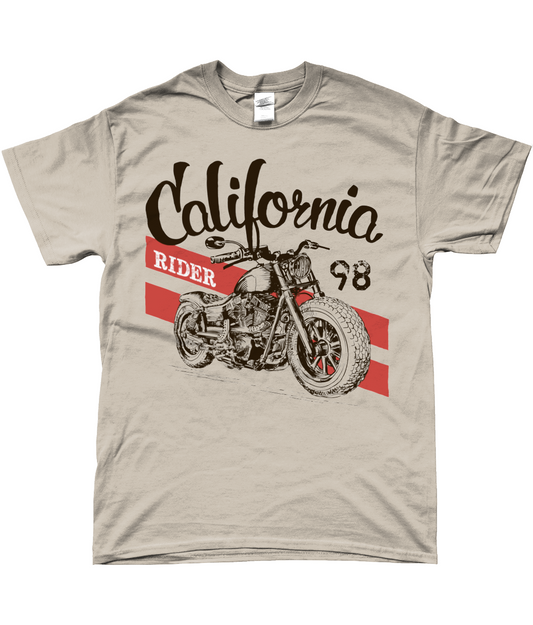 California Rider - Gildan SoftStyle® Ringgesponnenes T-Shirt