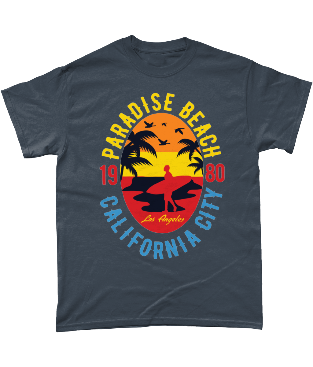 Sunshine Paradise - Heavy Cotton T-Shirt - Vitesse T-Shirts UK