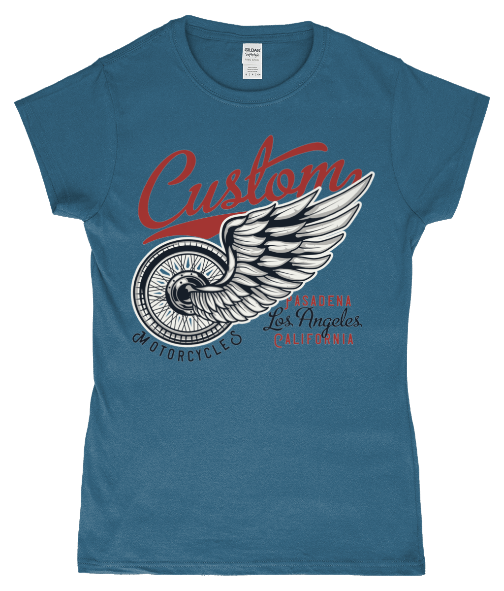 Custom – Gildan SoftStyle® Ladies Fitted Ringspun T-Shirt - Vitesse T-Shirts UK