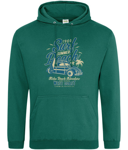 Surf Beach - AWDis College Hoodie