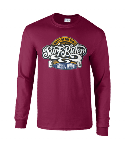 Surf Rider v2 - Langarm-T-Shirt aus Ultra-Baumwolle