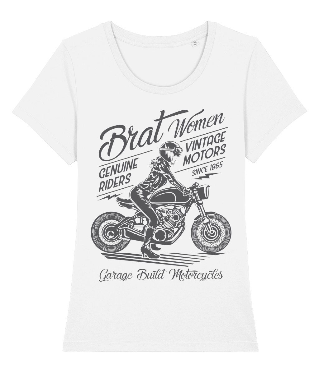 Brat Women Grey - Stella Expresser - Vitesse T-Shirts UK