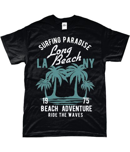 Beach Adventure - Gildan SoftStyle® Ringspun T-Shirt