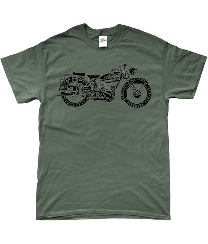 Enjoy The Ride - Schwarz - Ringgesponnenes T-Shirt