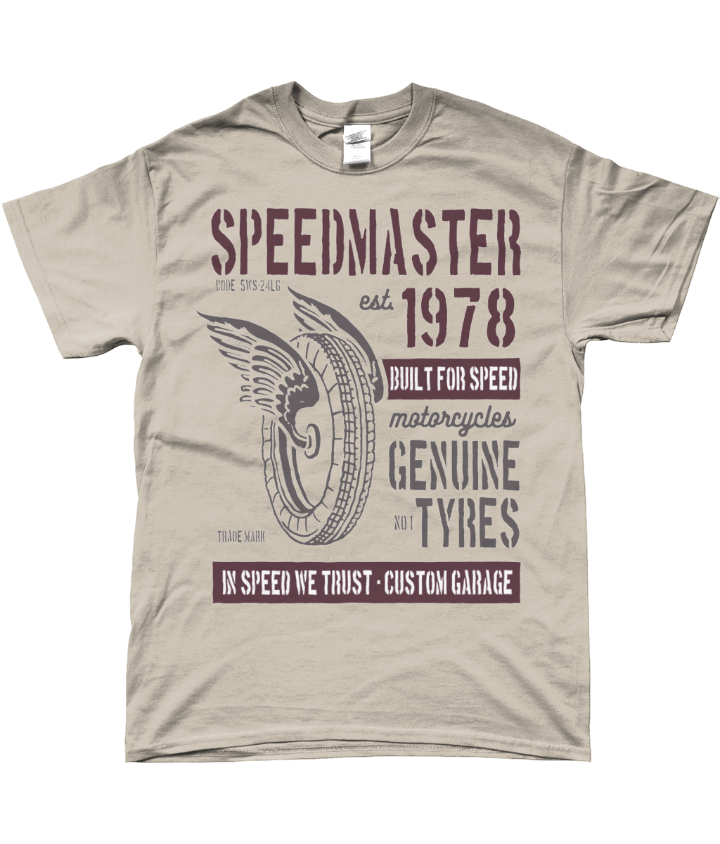 Speed ​​Master - T-shirt Gildan SoftStyle® en fil filé à l'anneau