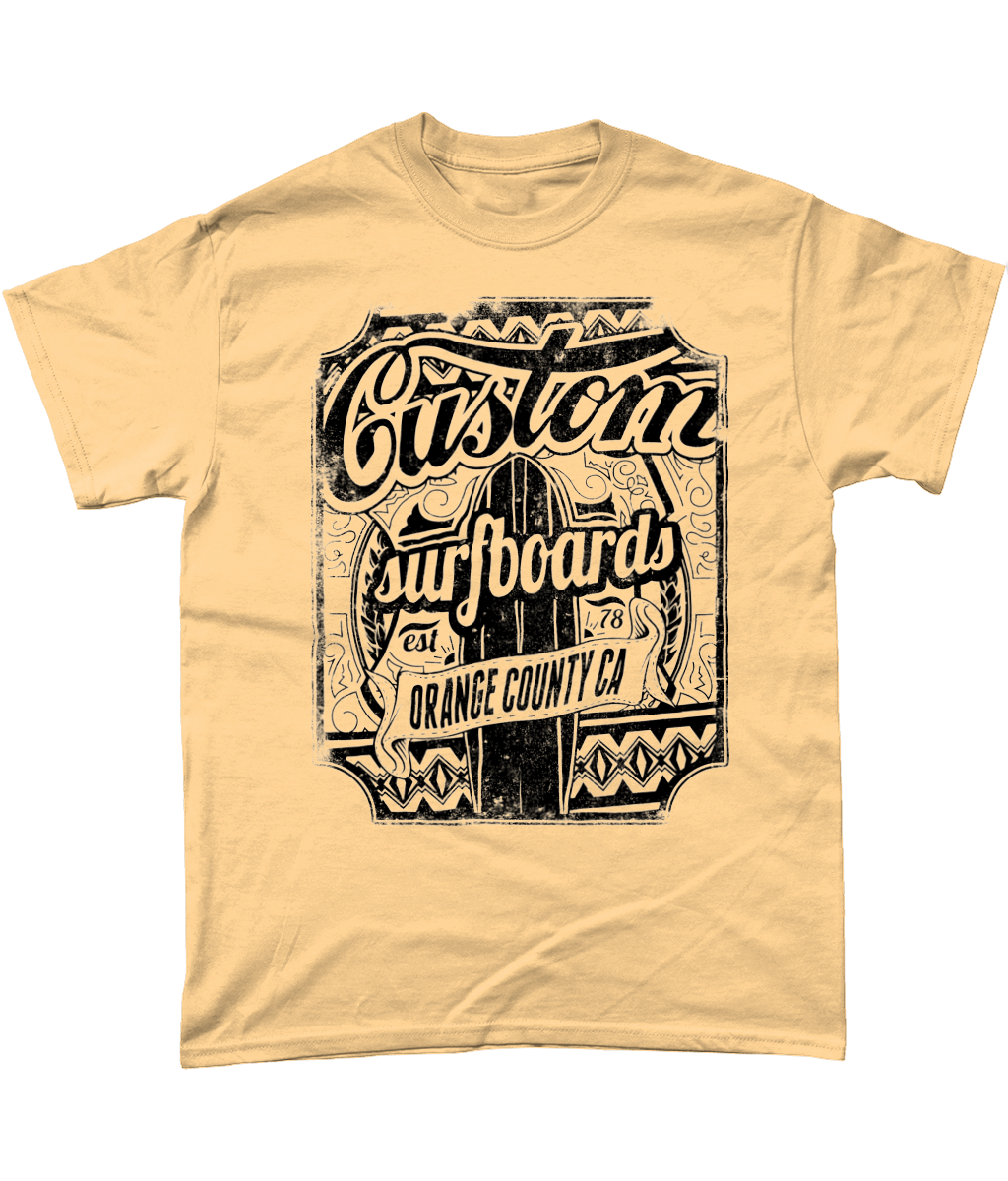 Custom Surfboards - Gildan Heavy Cotton T-Shirt