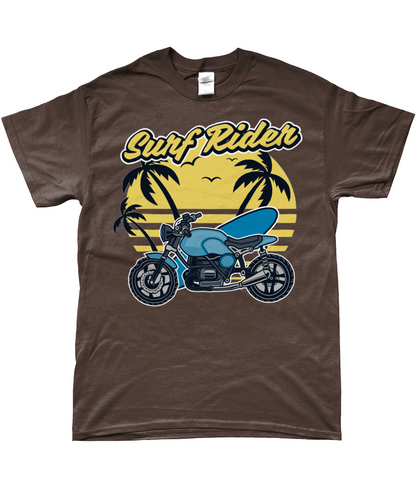 Surf Rider - T-shirt Gildan SoftStyle® filé à l'anneau