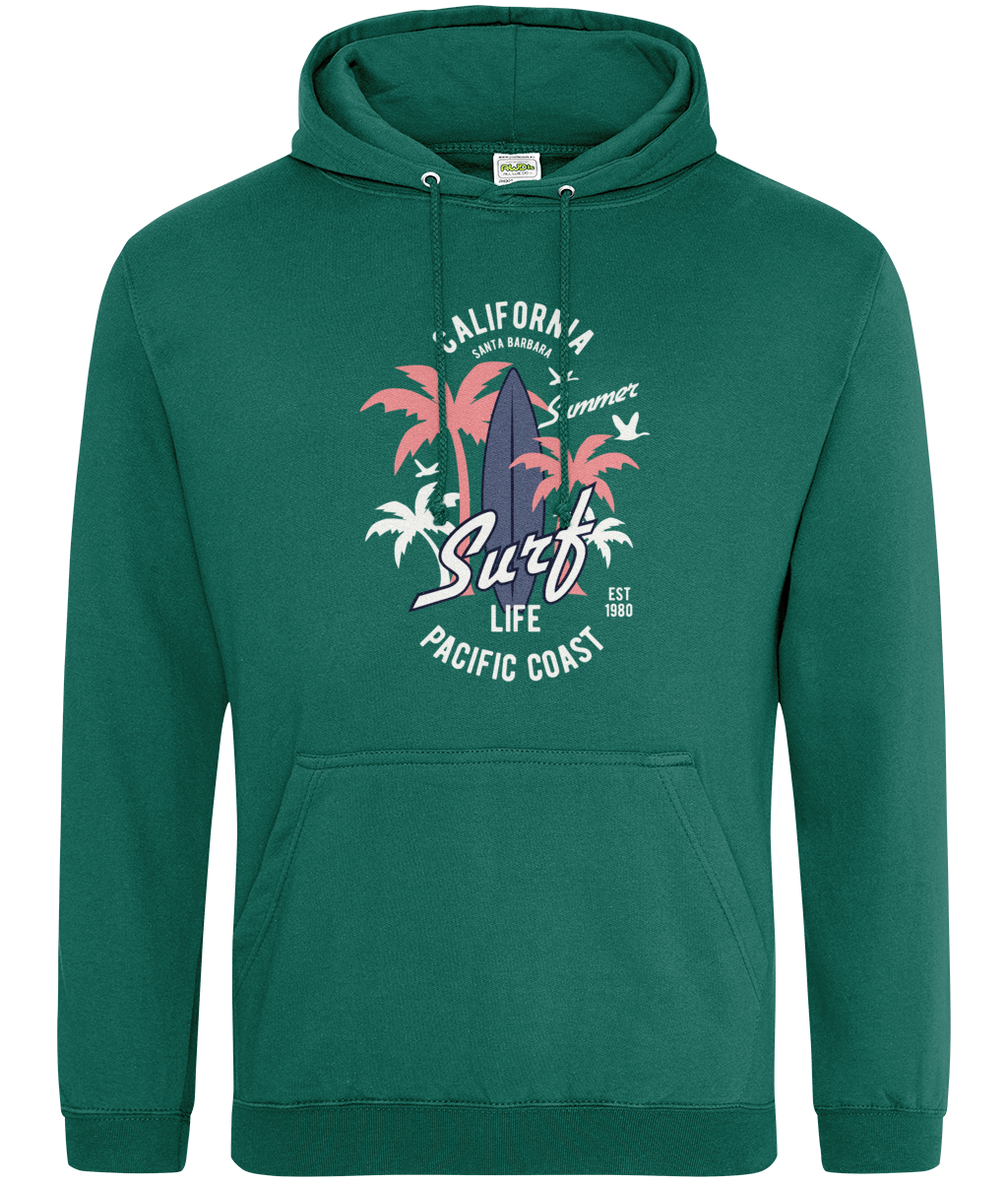 California Surf - AWDis College Hoodie